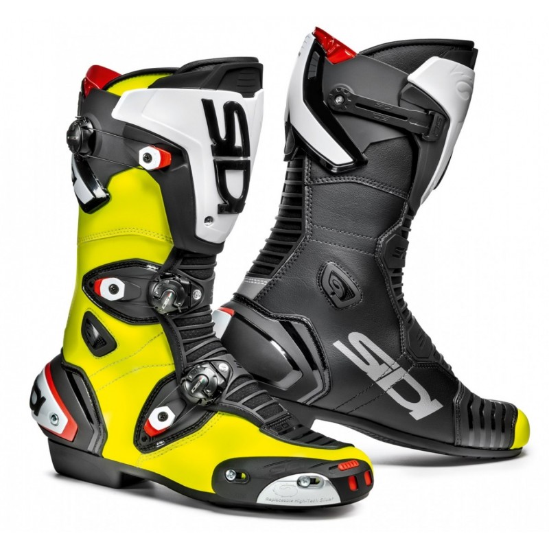 Bottes moto SIDI MAG ONE jaune noir