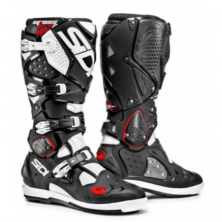 Bottes moto SIDI CROSSFIRE 2 SRS noir blanc