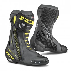Bottes moto TCX RT-RACE noir jaune